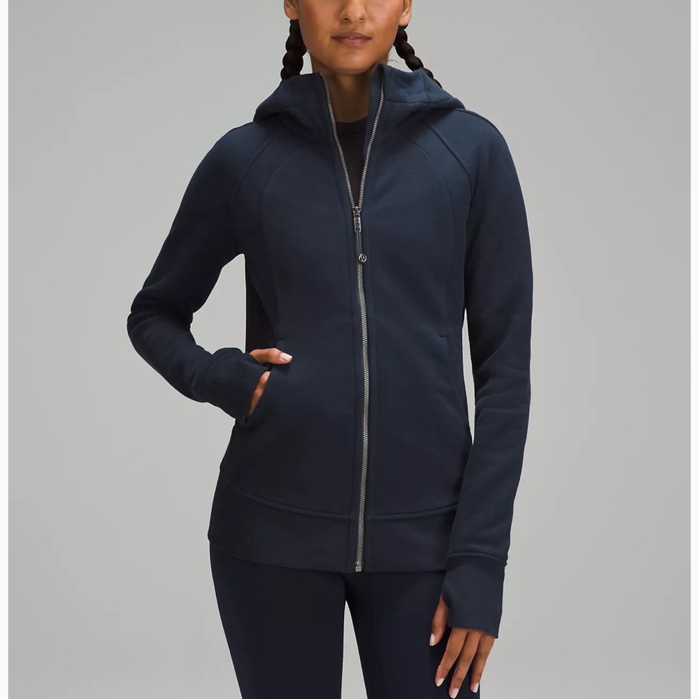 Lululemon navy scuba hoodie detachable sleeves